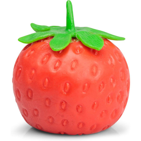 Gniotek truskawka czerwona Squishy fragola