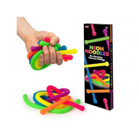 Sensoryczny antystresowy makaron Kolorowy Neon Noodles