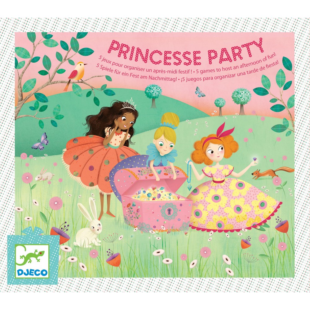 Gra Towarzyska Princesse Party 5 gier - Djeco