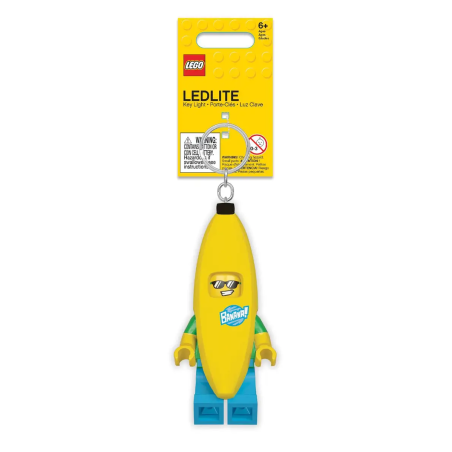 Lego breloczek z latarką człowiek Banan 5005706