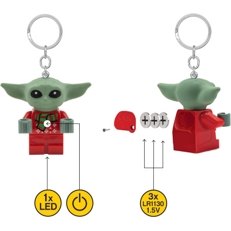 Lego breloczek z latarką Star Wars Grogu LGL-KE208