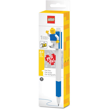 Lego długopis żelowy niebieski z Minifigurką 52600