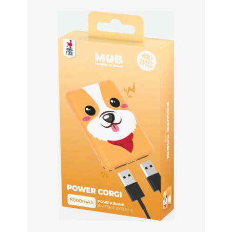 Powerbank piesek Corgi 5000 mAh Mobility On Board