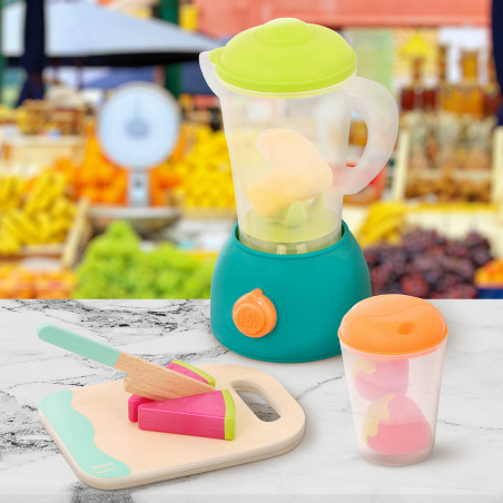 Blender z owocami do krojenia Fruity Smoothie Playset b.toys