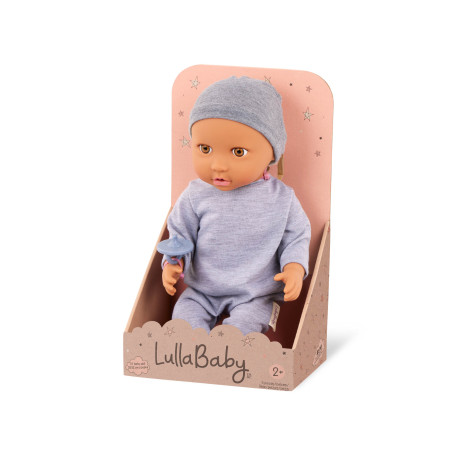 Dzidziuś lalka ze smoczkiem i ubrankiem LullaBaby