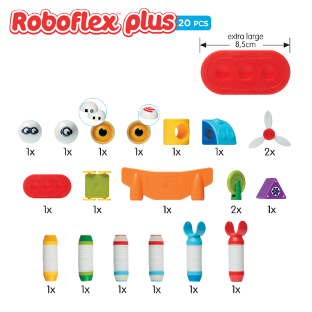 SmartMax Roboflex plus elastyczny robot magnetyczny 20 el.