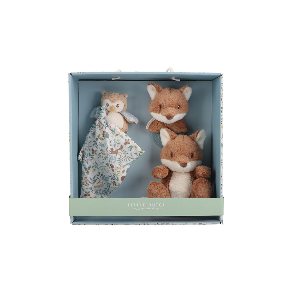 Zestaw prezentowy dla noworodka Forest Friends Giftbox Little Dutch