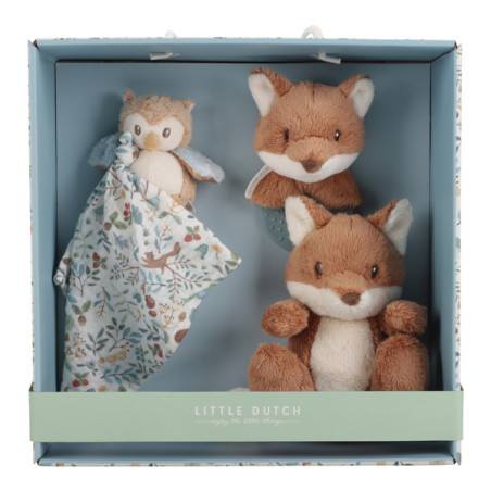 Zestaw prezentowy dla noworodka Forest Friends Giftbox Little Dutch