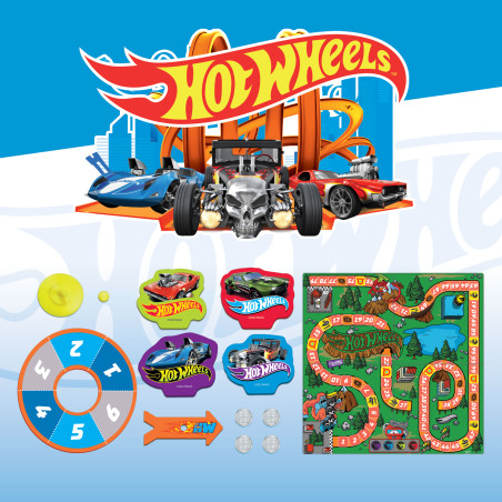 Hot Wheels gra planszowa  wyścig