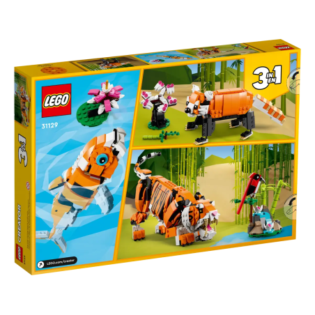 Majestatyczny tygrys Lego Creator 3w1 31129