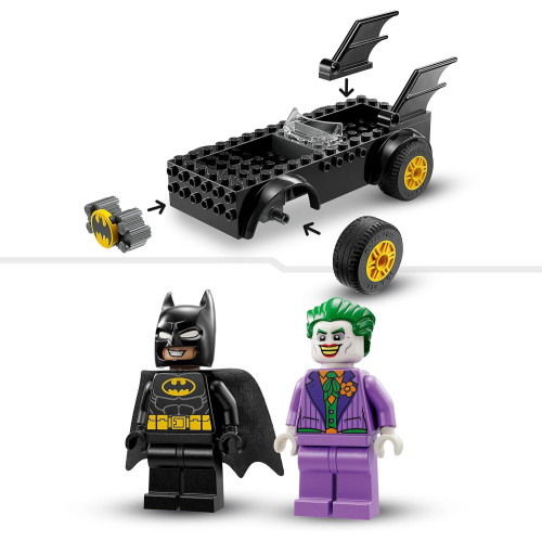 Batmobi Pogoń Batman kontra Joker Lego 76264