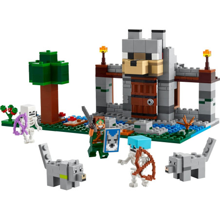 Wilcza twierdza Lego Minecraft 21261