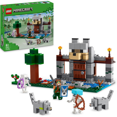 Wilcza twierdza Lego Minecraft 21261