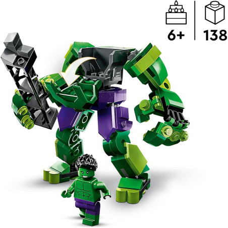 Lego Mechaniczna zbroja Hulka 76241Marvel