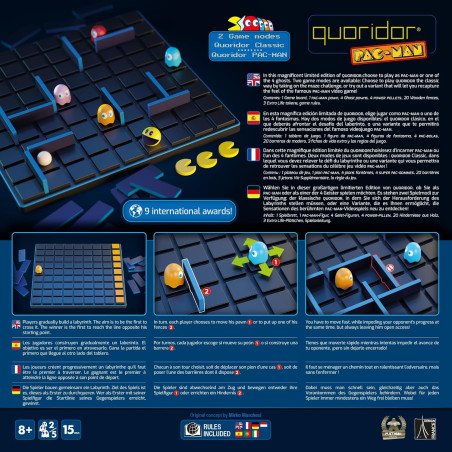 PAC-MAN Quoridor gra planszowa Gigamic