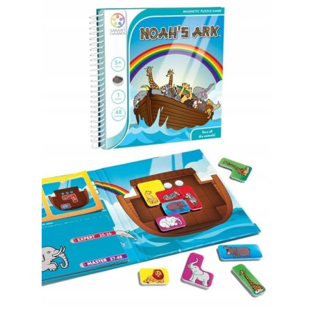 Smart Games magnetyczna łamigłówka Noah's Ark