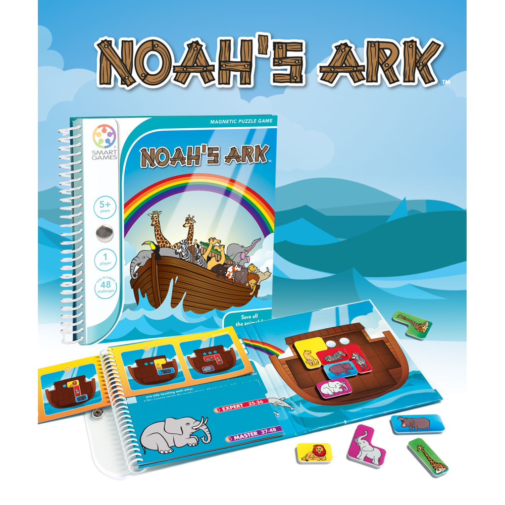 Smart Games magnetyczna łamigłówka Noah's Ark