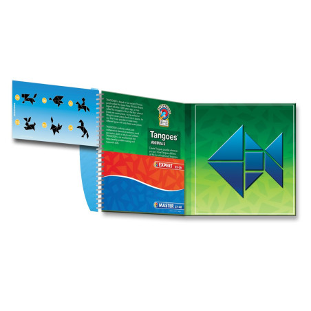 Gra Planszowa Magnetyczna Tangoes 6+ tangram - SmartGames