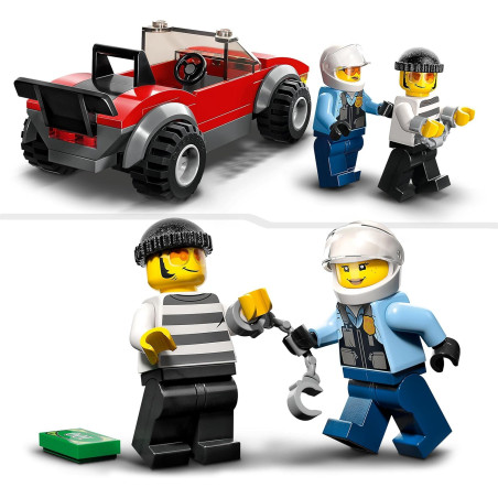 Lego 60392 Motocykl policyjny – pościg za samochodem