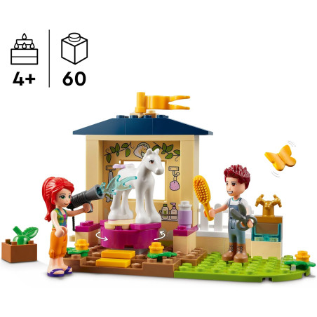 Kąpiel dla kucyków w stajni Lego  Friends 41696