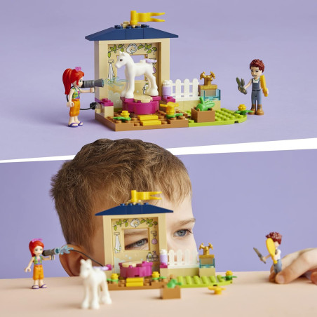 Kąpiel dla kucyków w stajni Lego  Friends 41696