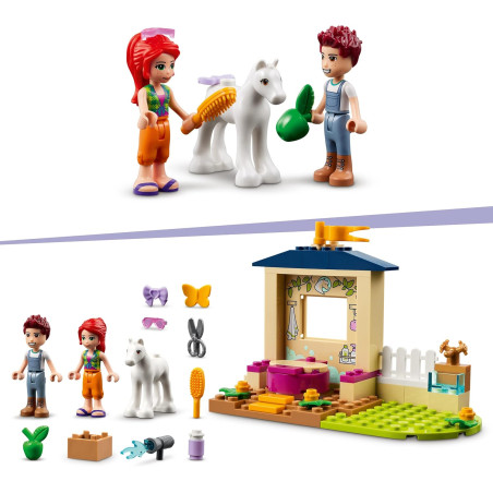 Kąpiel dla kucyków w stajni Lego  Friends 41696