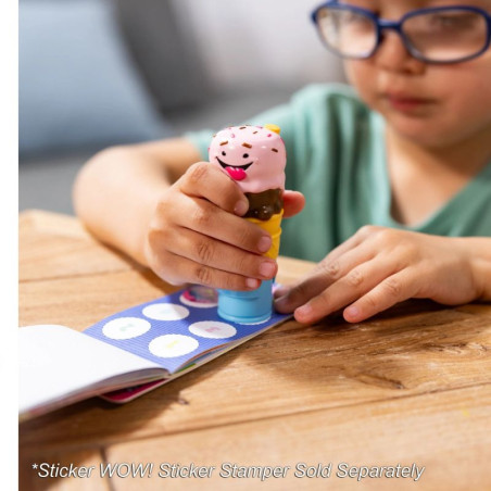 Naklejki uzupełniające i notesik zabaw Ulubione Sticker WOW Melissa & Doug