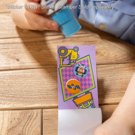 Naklejki uzupełniające i notesik zabaw Niespodzianki zątka Sticker WOW Melissa & Doug