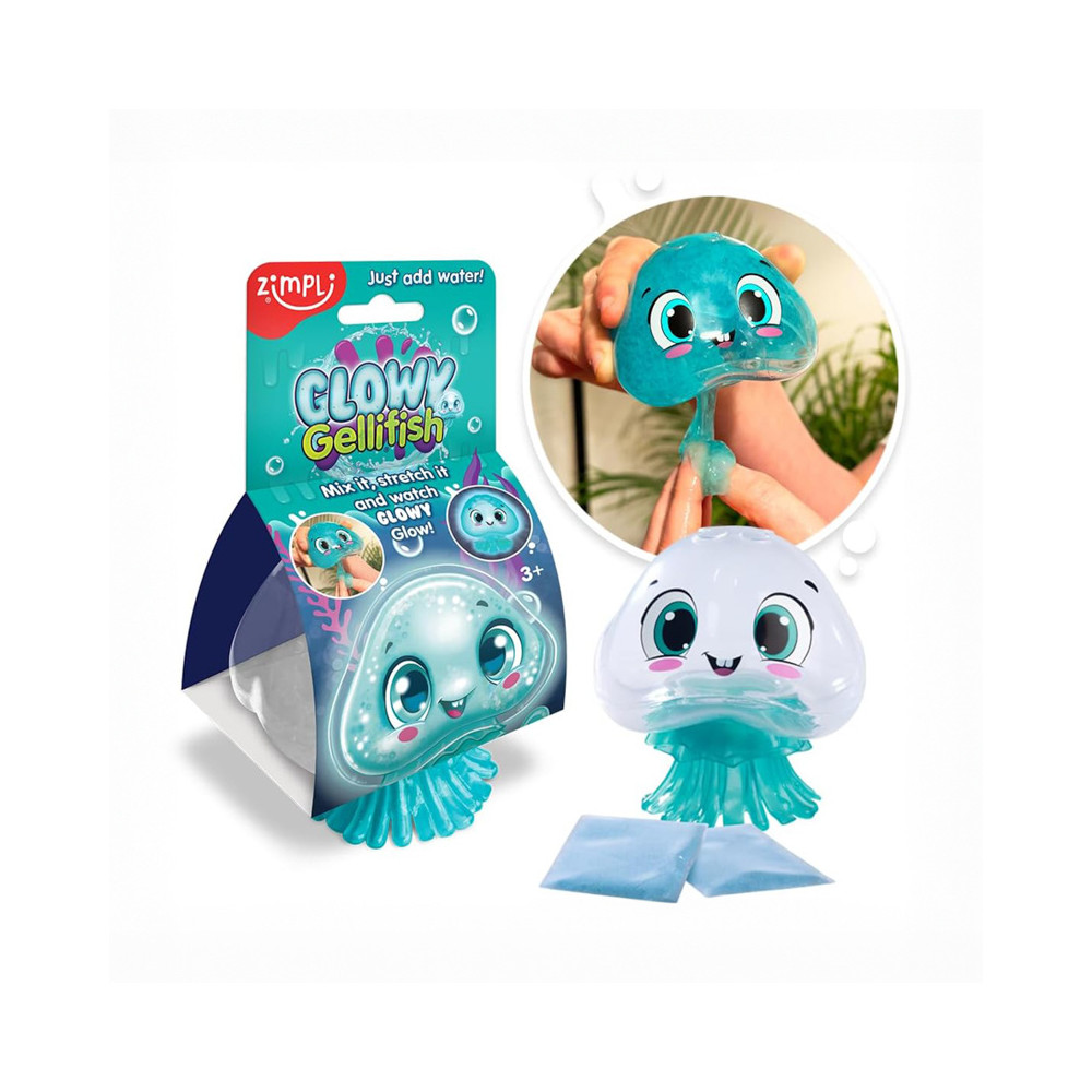 Świecąca Meduza do kąpieli Glowy Gellifish Slime Zimpli Kids