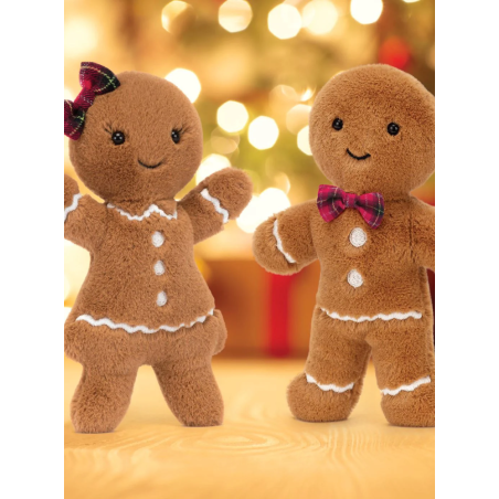 Jellycat piernik chłopiec 19 cm Jolly Gingerbread Fred