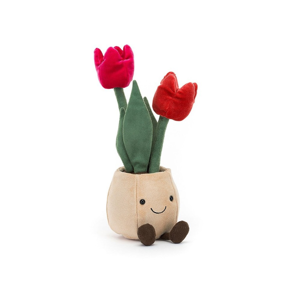 Jellycat tulipan w doniczce kwiat Jellycat Amuseables Tulip Pot