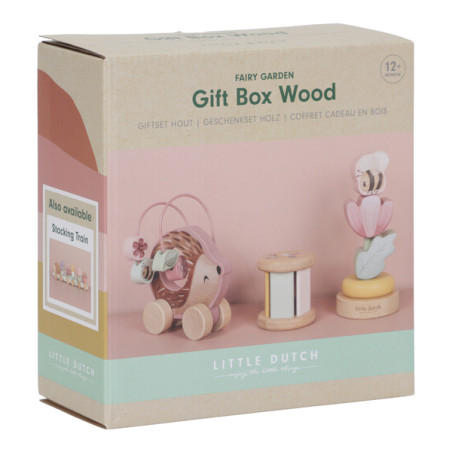 Gift Box 3 zabawki na prezent Fairy Garden Little Dutch