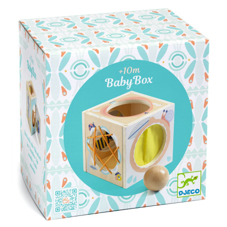 Pudełko sensoryczne z kulką BabyBox DJeco