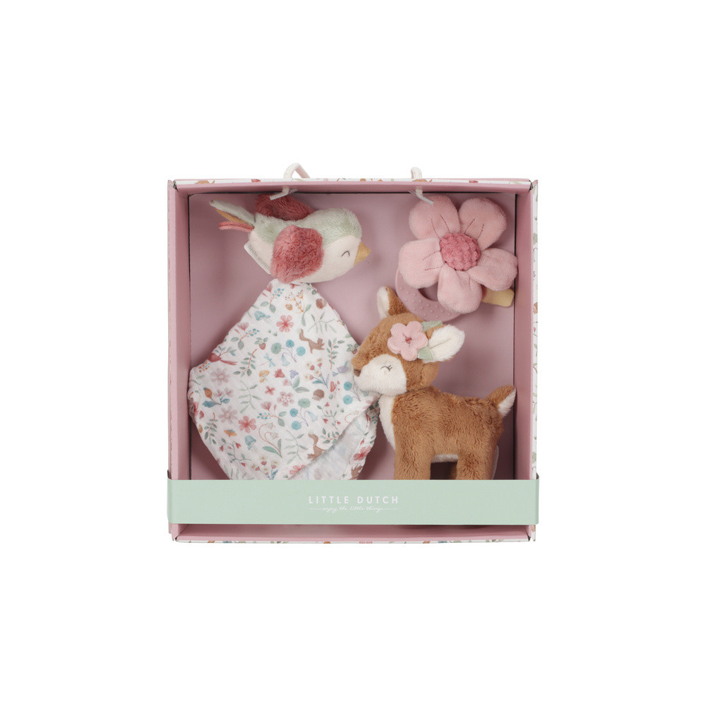 Zestaw prezentowy dla noworodka Fairy Garden Giftbox Little Dutch