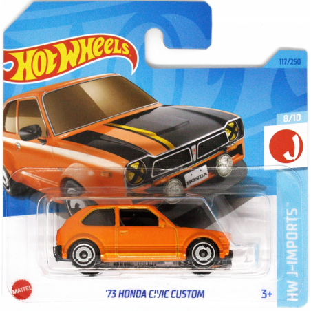 Hot Wheels 73 Honda Civic Custom 117/250