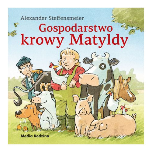 Gospodarstwo krowy Matyldy Książeczka kartonowa