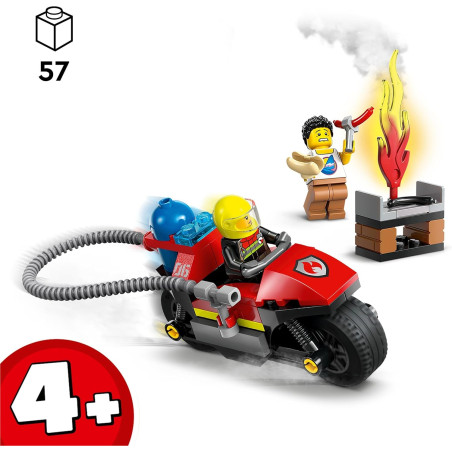 Strażacki motocykl ratunkowy Lego 60410