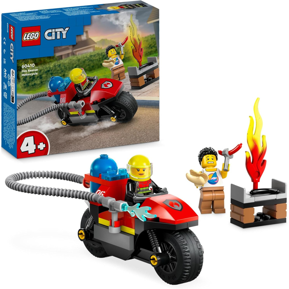 Strażacki motocykl ratunkowy Lego 60410