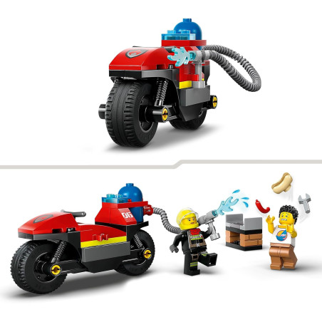 Strażacki motocykl ratunkowy Lego 60410