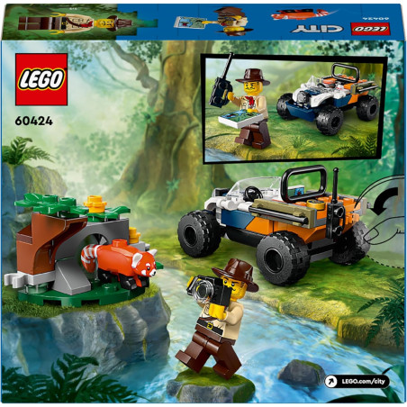 Lego 60424 Quad badacza dżungli z pandą czerwoną