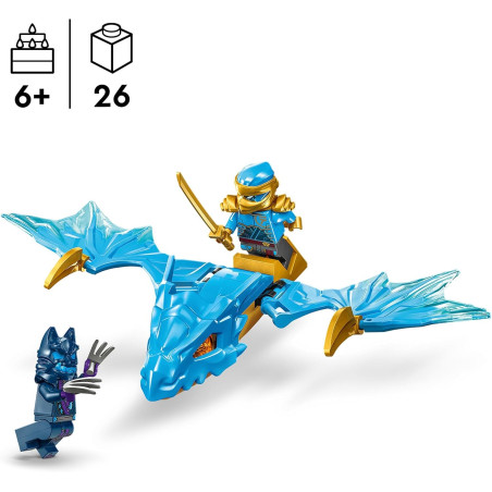 Atak powstającego smoka Nyi Lego NINJAGO 71802