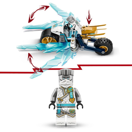 Lego NINJAGO Lodowy motocykl Zane’a 71816