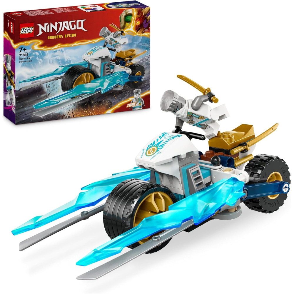 Lego NINJAGO Lodowy motocykl Zane’a 71816