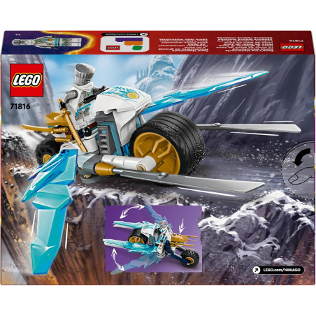 Lego NINJAGO Lodowy motocykl Zane’a 71816