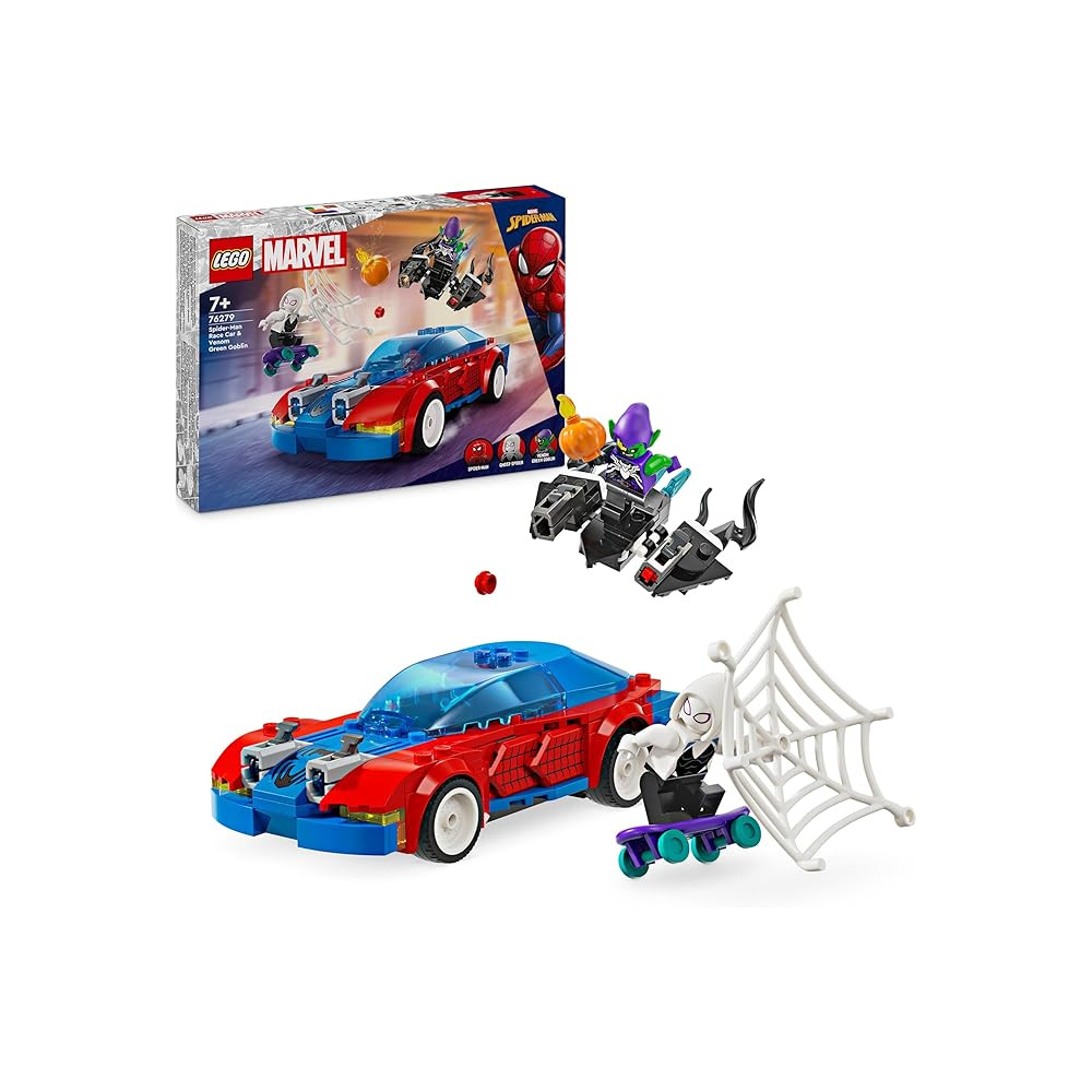 Wyścigówka Spider-Mana i Zielony Goblin Lego Marvel 76279