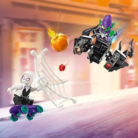 Wyścigówka Spider-Mana i Zielony Goblin Lego Marvel 76279