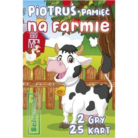 Karty Piotruś i Pamięć na farmie, 2 gry