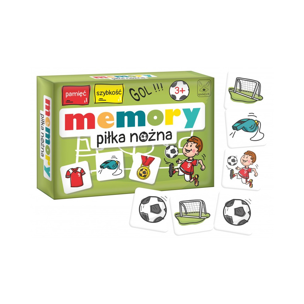 Memory Piłka Nożna gra Kangur