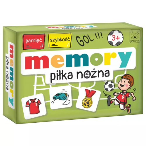 Memory Piłka Nożna gra Kangur