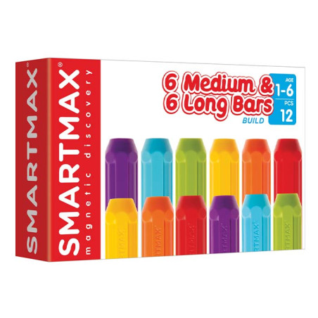 Smart Max 6 short & 6 long bars magnetyczne klocki